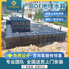 BDF地埋水箱泵一体化装配式消防泵站水箱SW抗浮热镀锌板消防水池