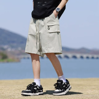 五分裤夏季2025牛仔裤短裤599直筒薄款天丝复古大码控价男士现货
