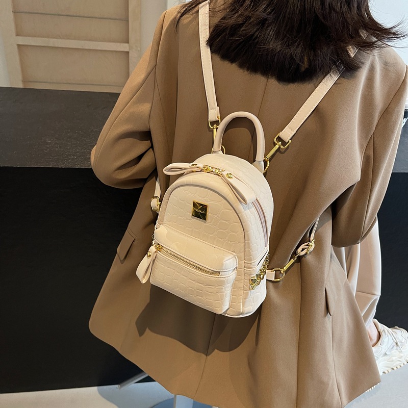 2025 nuevo comercio exterior bolsas de mujer estilo coreano popular piedra mochila de mujer mochila de viaje ligera