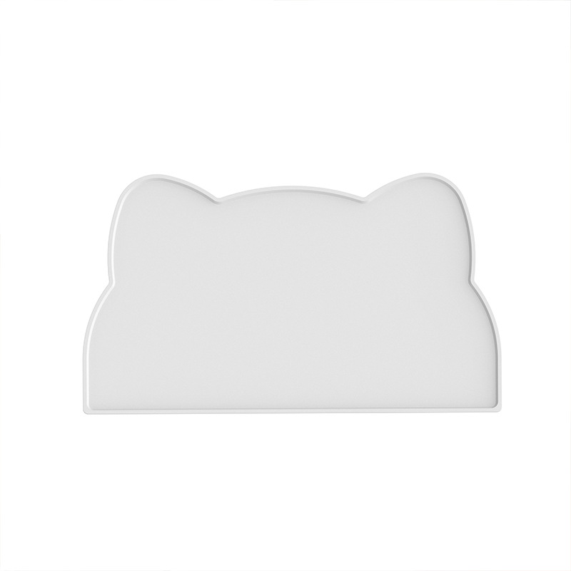 Amazon venta caliente especial para perros y gatos gran forma de gato de silicona almohadilla de comida impermeable antideslizante a prueba de fugas al por mayor image 10