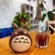 Totoro deciduous teeth box in memory of boys and girls children's teeth storage box collection of teeth changing box fetal hair ornaments
