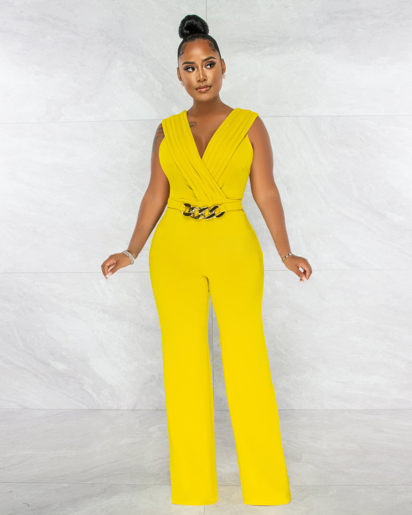 Women's Casual Daily Bodysuits Casual Streetwear Geometric Full Length Jumpsuits display picture 26