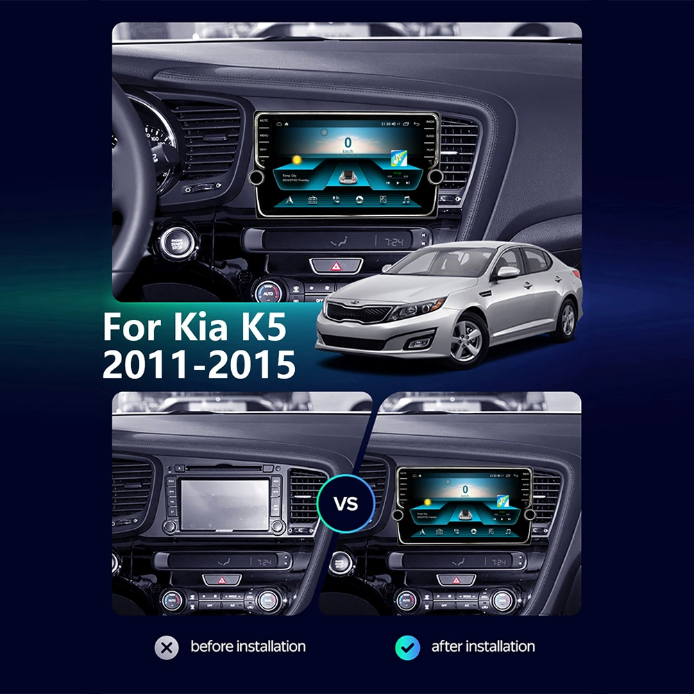 Мультимедийная система Android с большим экраном и колесом управления для Hyundai San Dafi 2005-2012, CarPlay, навигация