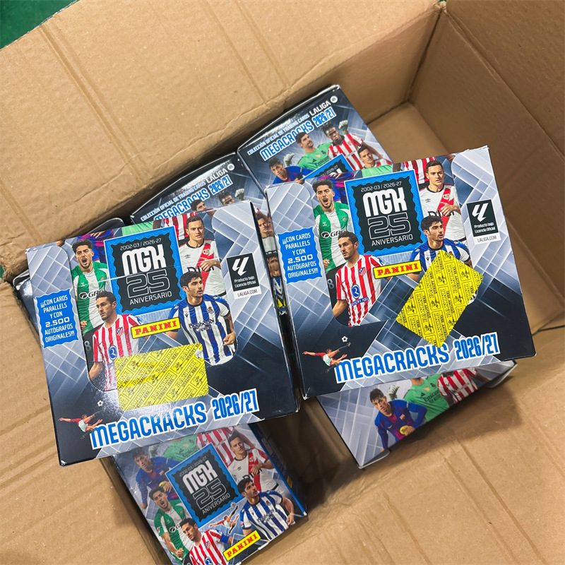 Officially Licensed Panini 2026-2027 La Liga Football Star Cards Regular Single Pack Collectible Cards Officially Licensed Panini 2026-2027 La Liga Football Star Cards Regular Single Pack Collectible Cards