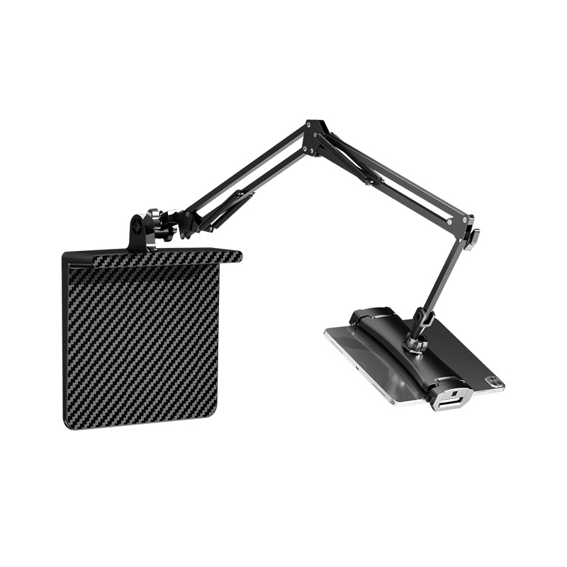 Soporte de cabecera al por mayor perezoso en voladizo soporte de transmisión en vivo puede girar 360 grados soporte plano plano plano de toma de teléfono móvil fabricantes