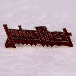 Judas Priest British Heavy Metal Orchestra Brooch Badge