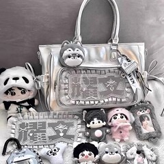 Hengjingガルニックスのクールな痛みは、ぬいぐるみの人形セットを着て、女の子のプレゼントを斜めに掛けます