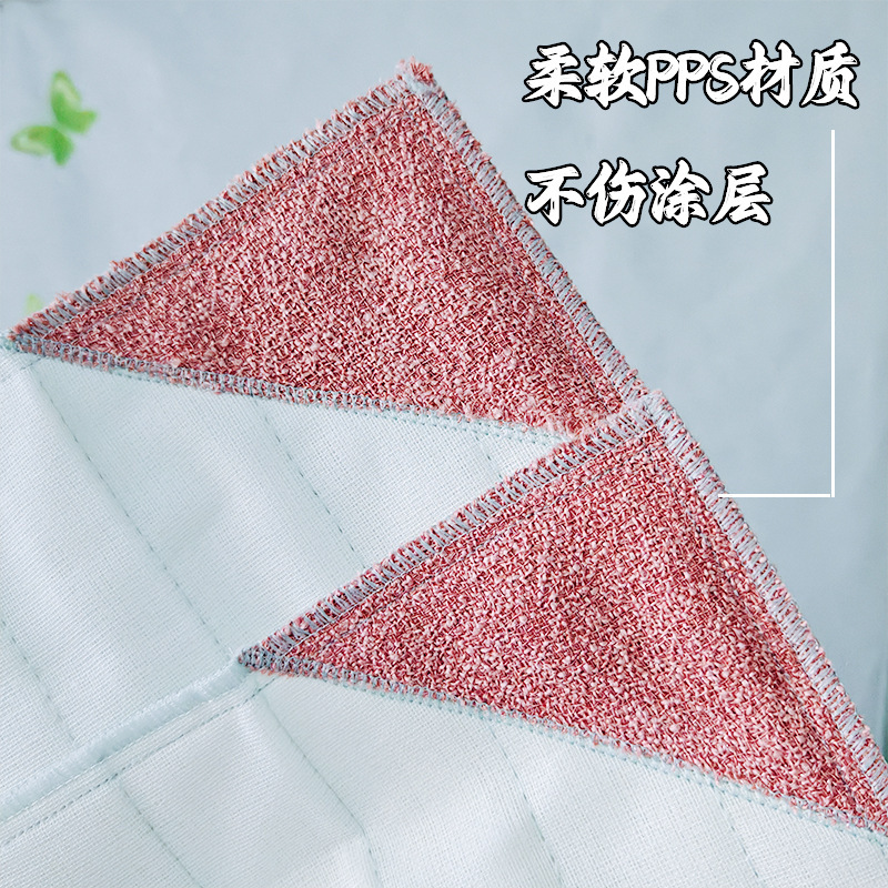 批发双效洗碗布加厚替代钢丝球洗碗布刷碗清洁耐磨百洁布刷锅神器|undefined