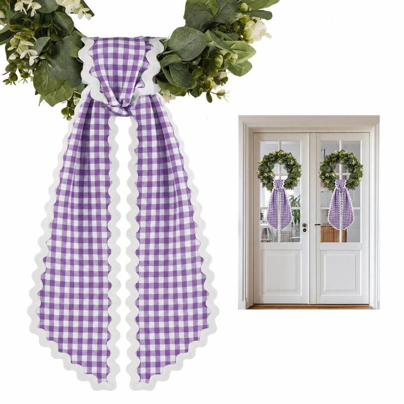 Cross-Border Christmas Plaid Wave Pattern Garland Ribbon Bow Birthday Party Easter Wedding Outdoor Decoration Ribbon Cross-Border Christmas Plaid Wave Pattern Garland Ribbon Bow Birthday Party Easter Wedding Outdoor Decoration Ribbon
