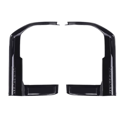 Light frame frame LC250 J250 rear - 2024-prado-taillight-frame-glossy-black-type-a