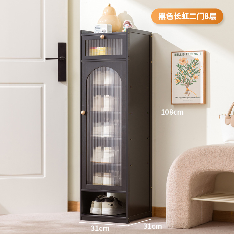 鞋柜家用门口2025新款分层隔板小窄入户门收纳柜出租屋经济型鞋架|undefined