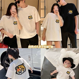 亲子装;女式T恤;童T恤