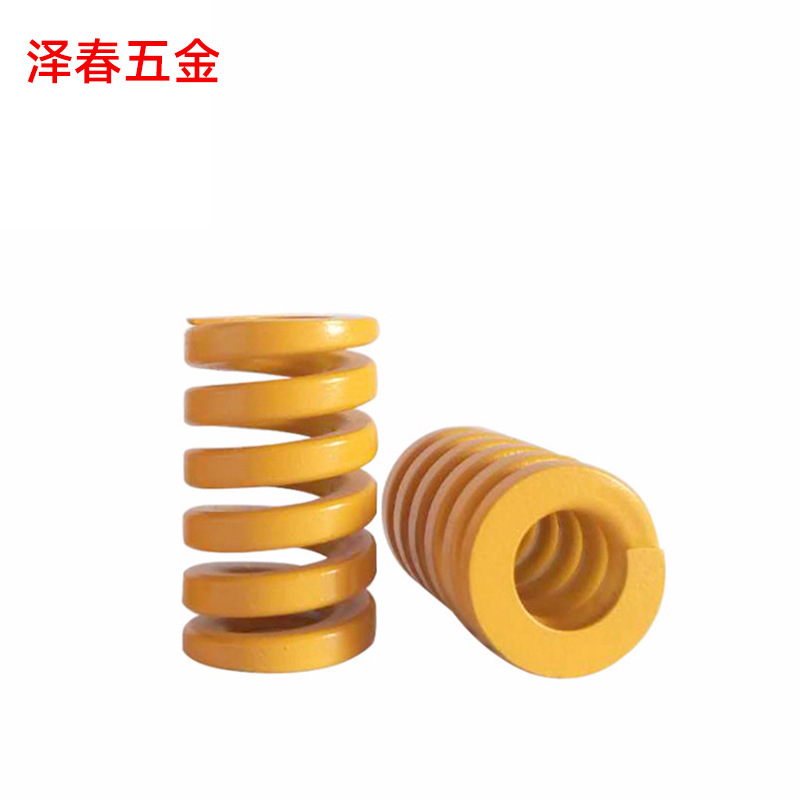 供应矩形螺旋五金塑胶模具弹簧批发圆型玩具用压缩模具弹簧