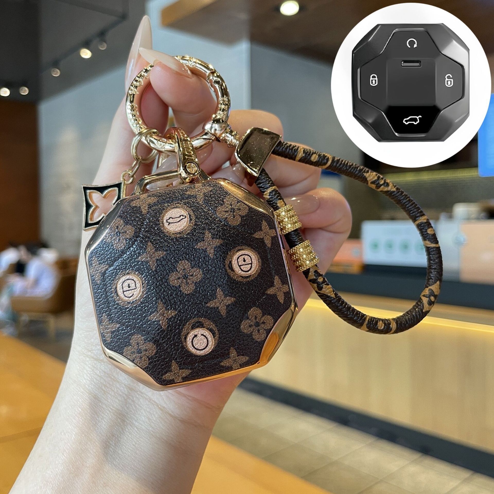 New Jetour Shanhai T2/T1 Key Case, Freer Luxury Bag, Traveler Exploration Shell, Cdm Discovery Fashion Buckle