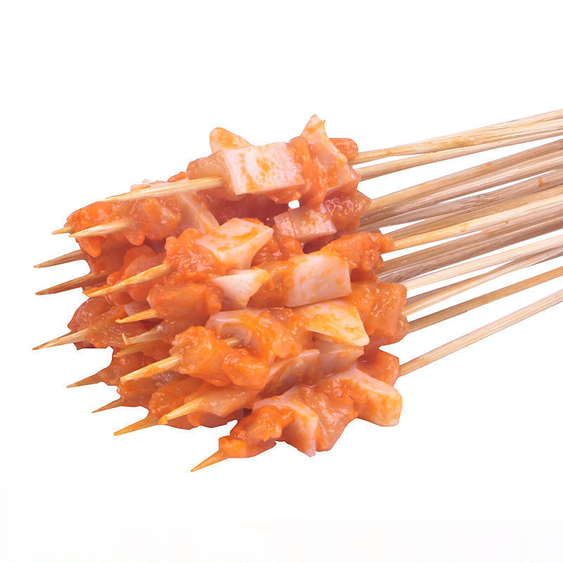 뼈와 살이 붙어있는 작은 꼬치 200개/가방