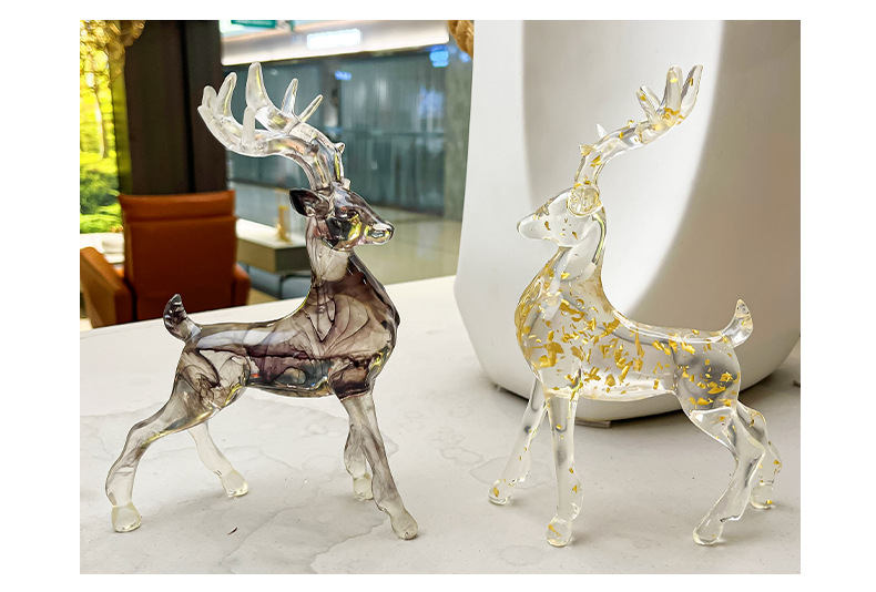 Simple Style Elk Synthetic Resin Ornaments Artificial Decorations display picture 1
