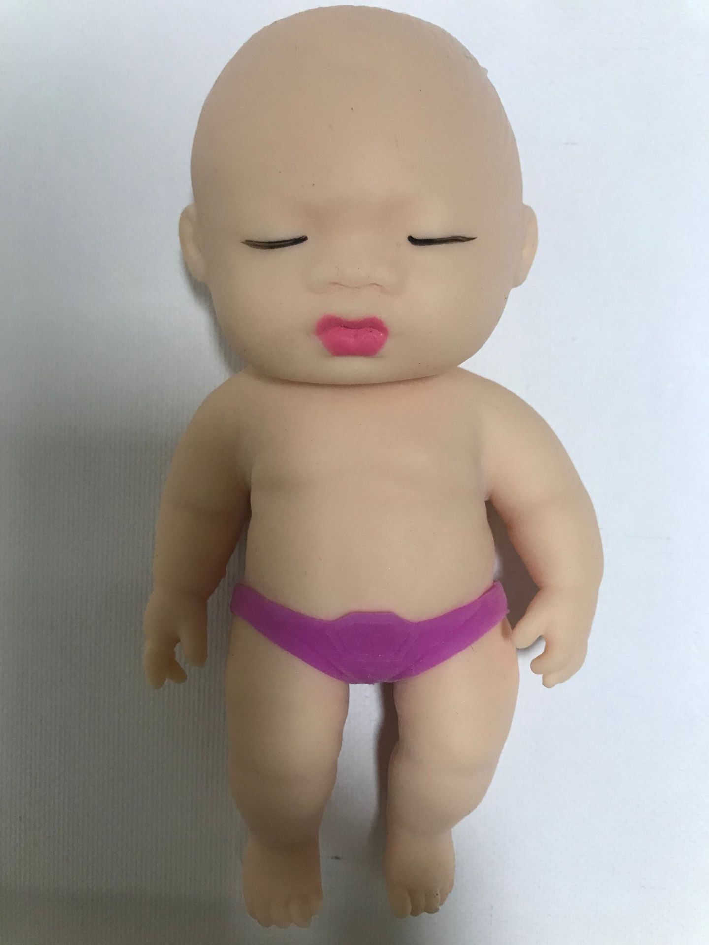 스킨 컬러 (보라색 바지) 13cm