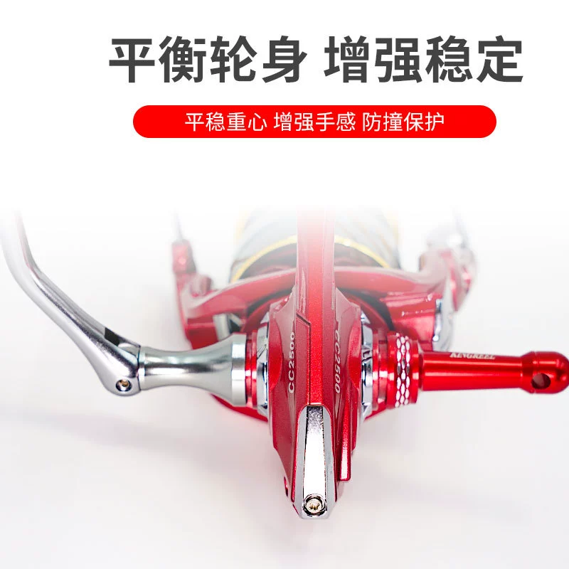 Аксессуары для модификации рыболовных снастей: удилище для спиннинговой катушки, балансировочное удилище, противоударная рукоятка, цельнометаллическая рукоятка для рыбалки, портативная рукоятка для рыболовных снастей