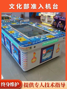 Huhuo Double-Shaped Fishing Machine Large Commercial Coin-Operated Lottery Game Machine Game Hall Entertainment All-In-One Machine