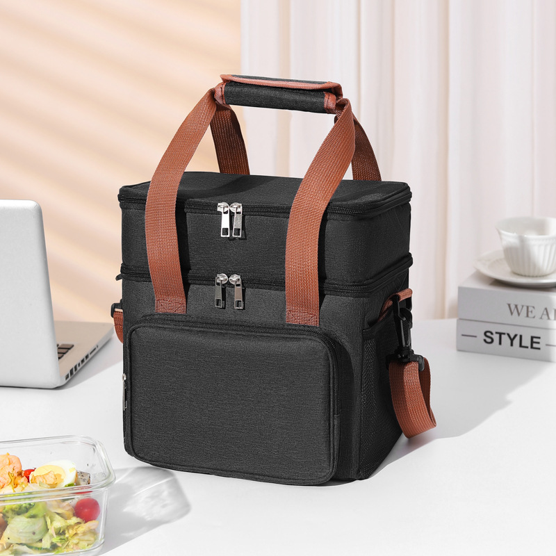 Bolsa de caja de almuerzo al por mayor bolsa de almuerzo bolsa de almuerzo bolsa de aislamiento de picnic bolsa de almuerzo bolsa de almuerzo de aislamiento de papel de aluminio grueso