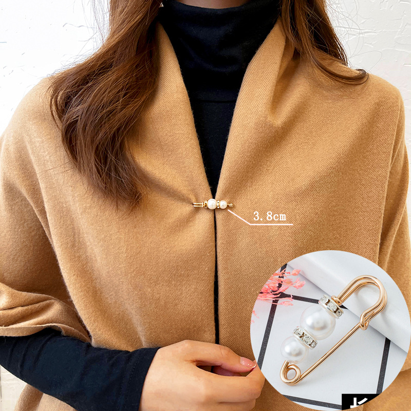 Pin de cierre de cintura accesorios de ropa fijos broche anti-exposición Pantalones de mujer hebilla apretada que forma la cintura pequeño artefacto de cierre de cintura