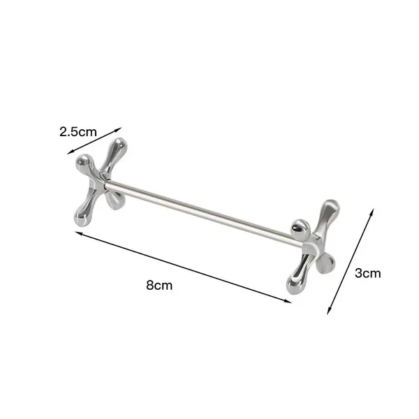 In-stock, private label, cross-border exclusive supply of stainless steel chopstick holders, Japanese and Korean animal-themed chopstick holders, custom metal cutlery racks