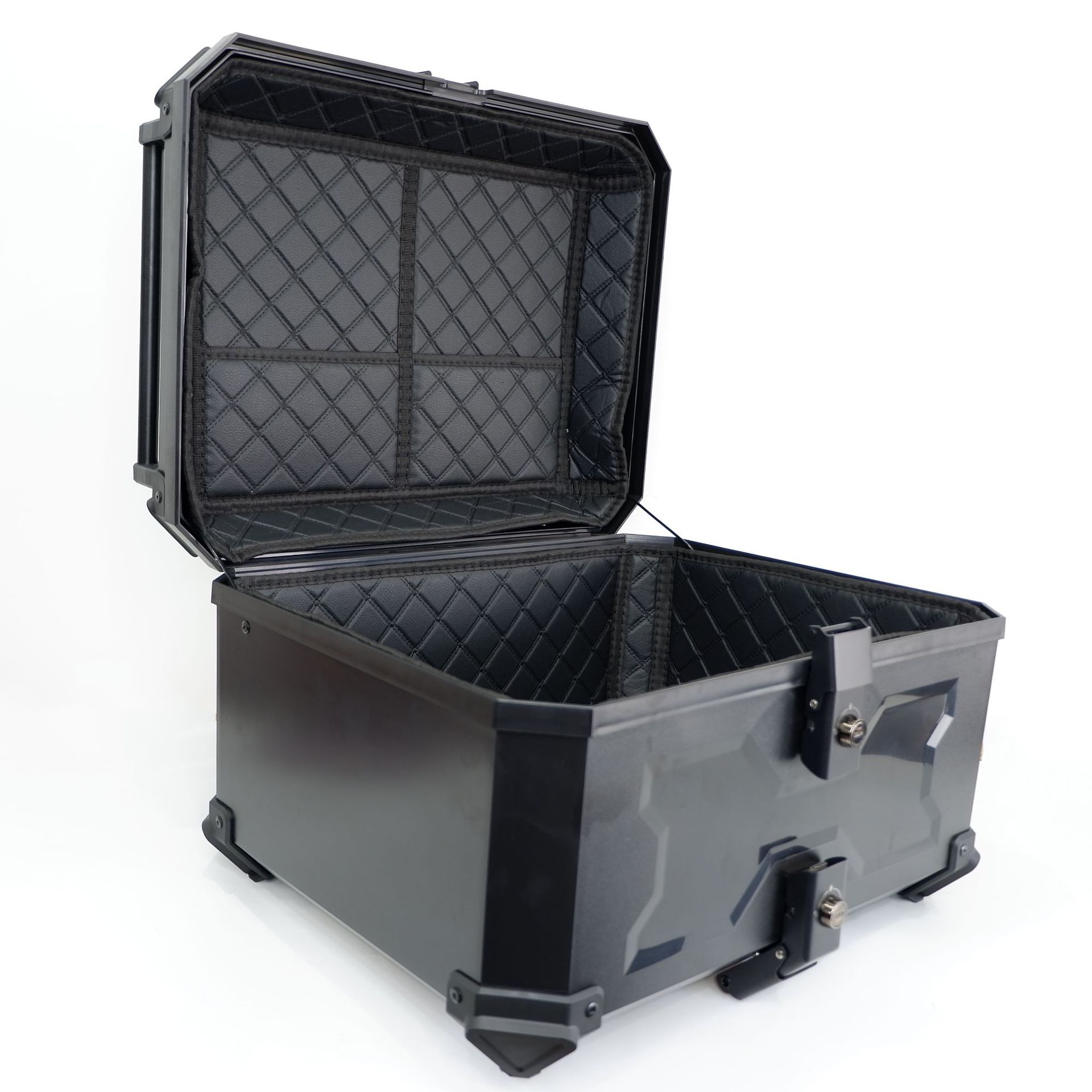 58L Electric Vehicle Rear Trunk Plastic Trunk Abs Plastic Box Storage Box Tool Box Scooter Large Capacity