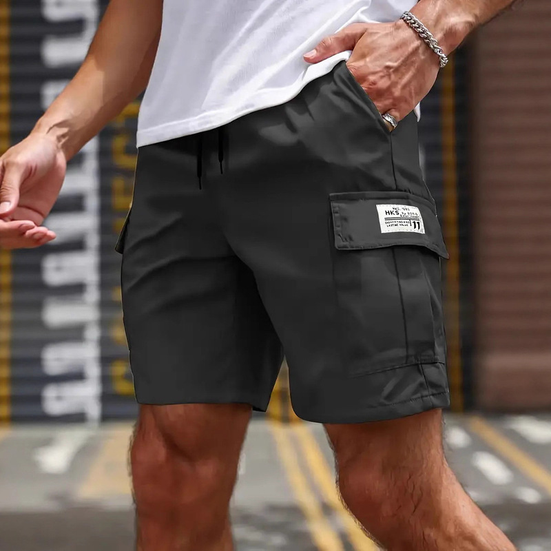 Cross-Border Hot-Selling Summer Versatile Thin Quick-Drying Five-Point Shorts Men's Loose Casual Sports Cargo Pants