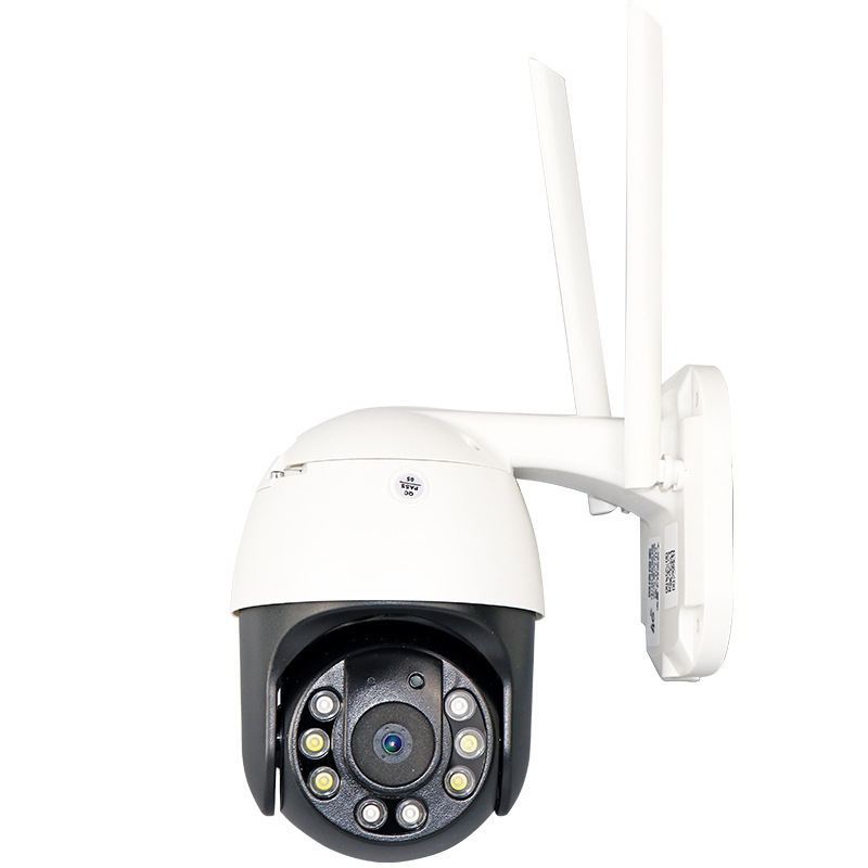 跨境专供家用高清安防球机监控摄像头室外夜视全彩wifi网络监控器