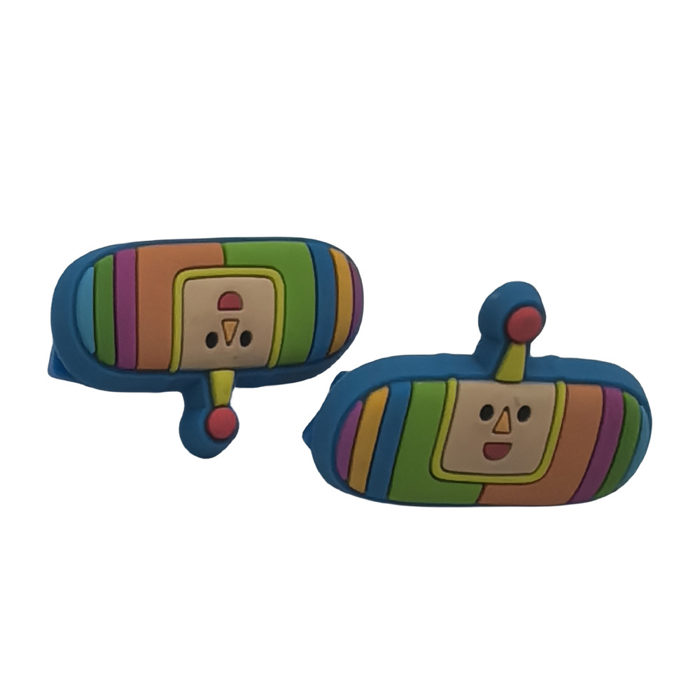 Silicone Sign Cap, Luggage, Clothing, Glue Trinkets, Customized Pvc Shoe Buckle 3D Doll