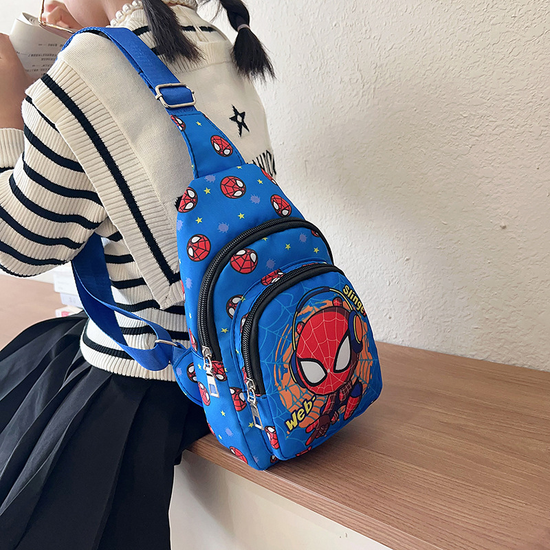 New children's chest bags with trendy and cool prints, single-shoulder bags, perfect for boys' casual outings, and wholesale crossbody bags undefined