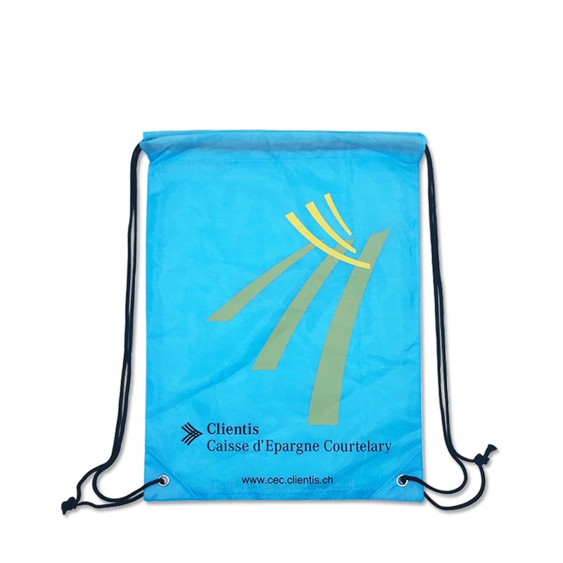 涤纶背包袋马拉松束口袋拉绳收纳袋涤纶袋可印刷LOGO免费设计