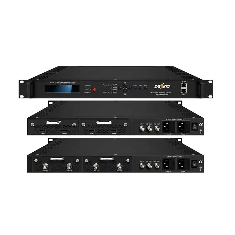 原厂制造H.264高清编码器视频编码设备有线电视卫星地面数字电视