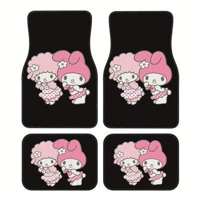 Avtomobil döşəmə paspasları — Cross-Border Sanrio Car Floor Mats for - fh619-31-3344cm4468cm-two-pieces-each