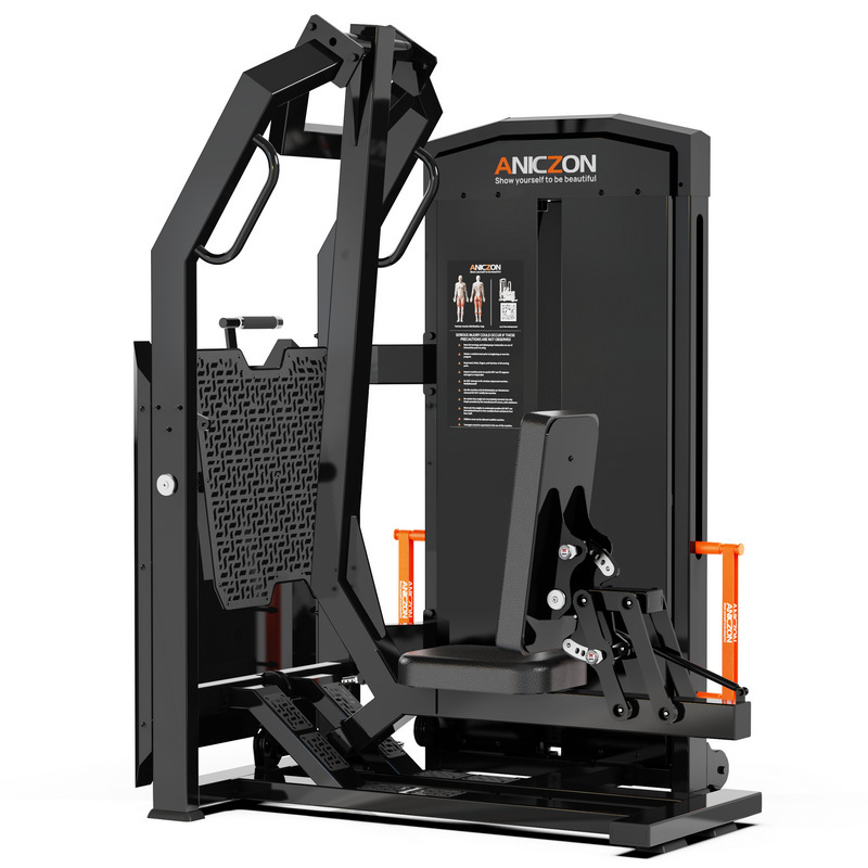 Equipo de gimnasio muslo interno y externo entrenador de piernas en posición sentada flexión de piernas, extensión y flexión de elevación máquina integrada entrenador de músculos de piernas