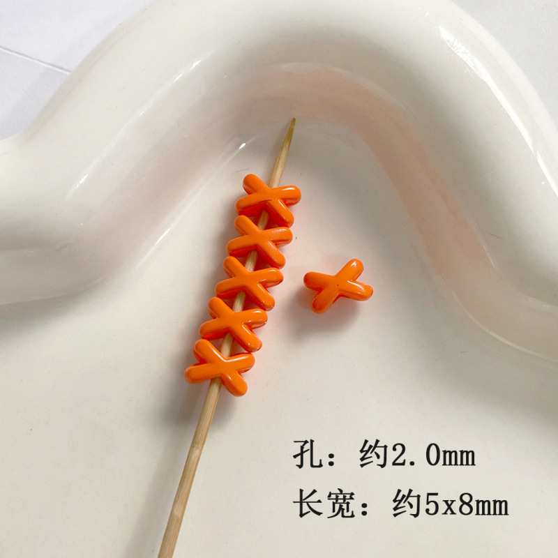 彩色xx隔珠马克龙色系diy串珠配件手机链包挂钥匙扣饰品项链包挂|undefined