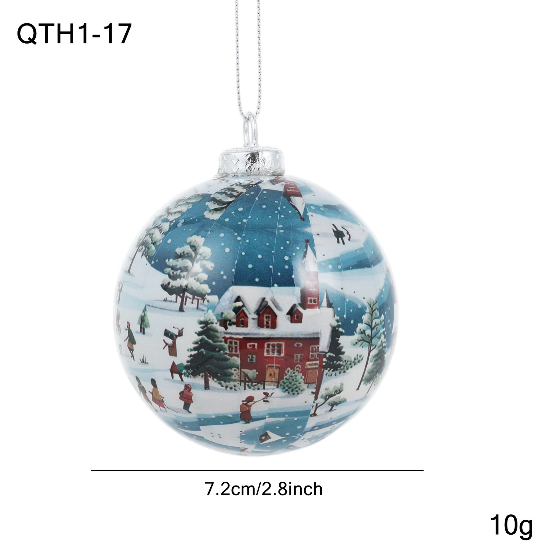 Nuevo colgante de bola de Navidad transfronterizo, colgante de bola de espuma de muñeco de nieve, adorno de árbol de Navidad, artículos de diseño de atmósfera de bola colgante