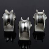 Настраиваемые орбиты колеса Основные валичные железнодорожные железнодорожные железнодорожные железнодорожные железнодорожные рельсы из нержавеющей стали и тяжелое колесо колеса, свинцовое колесо мобильных дверных роликов