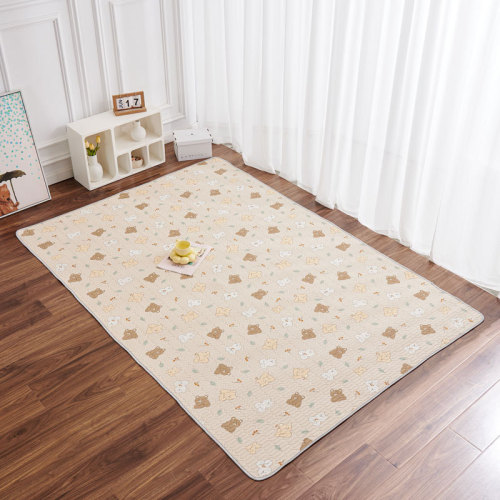 Baby Crawling Mat, Infants Suitable, Latex Breathable, Absorbent Sweat, Summer Ice Silk, Kindergarten Nap Mat, Children's Crawling Mat