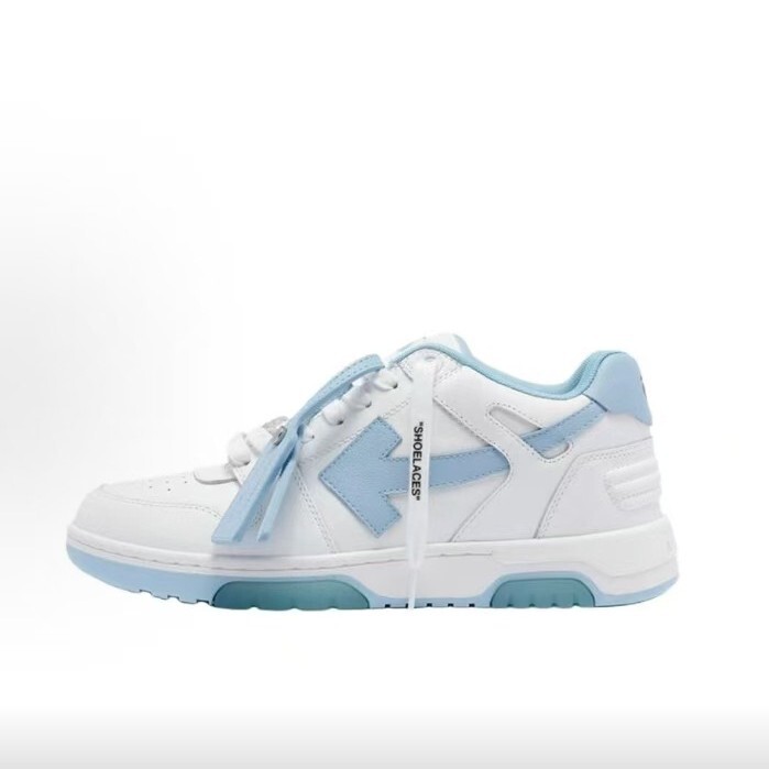 Off Arrow Shoe Pattern Low-Top Casual Trendy Sneakers Couple Style White Retro Sports Casual Versatile