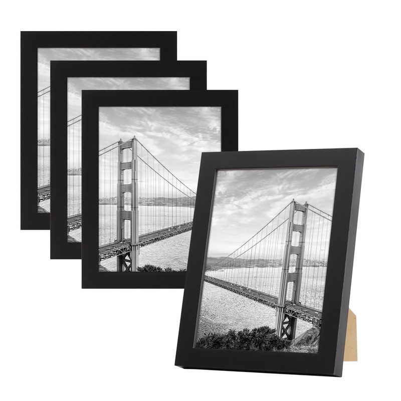 Cross-border large-size wooden 14-inch 20-inch photo frame wall setting table A3A4 decorative painting poster frame oil painting frame