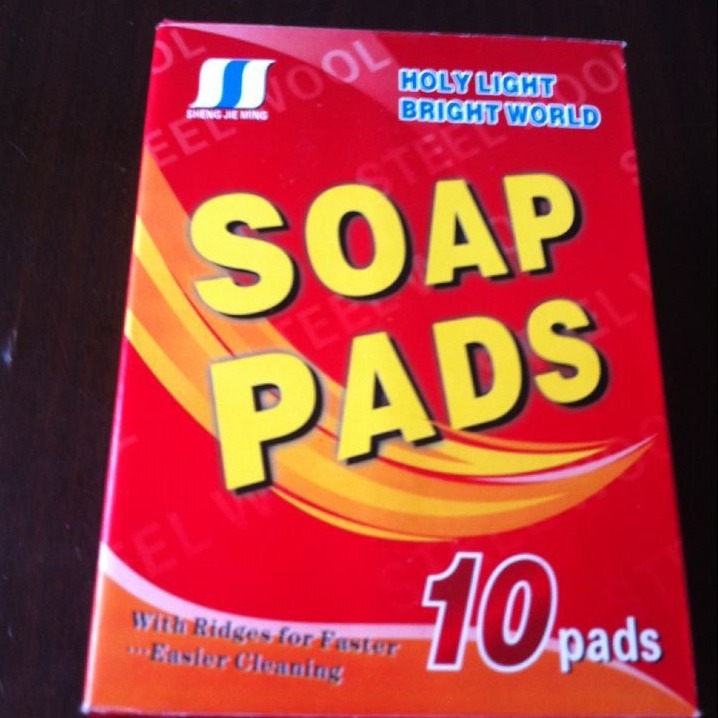 含皂钢丝棉 钢棉皂块 批发现货