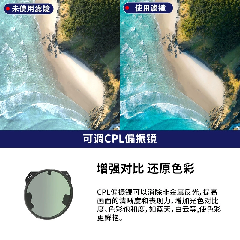 JUNESTAR совместимый DJI DJI Royal Mavic 3 Pro может настраивать CPL широкоугольный фильм фильтр