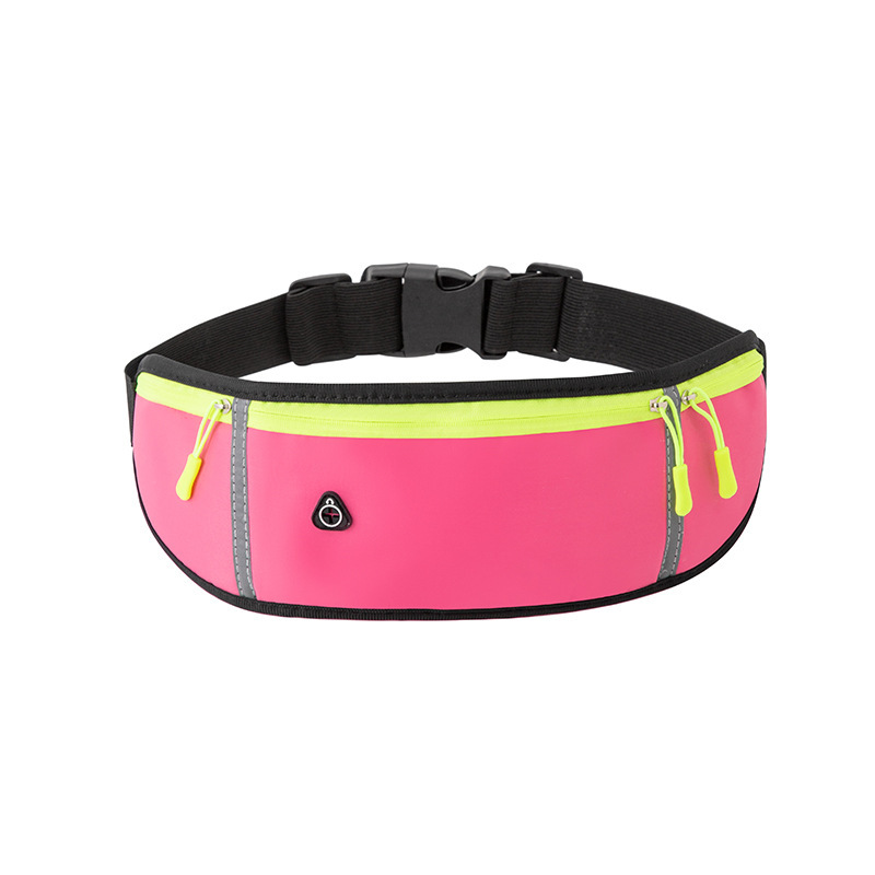 Kettle style waist bag-pink-single layer