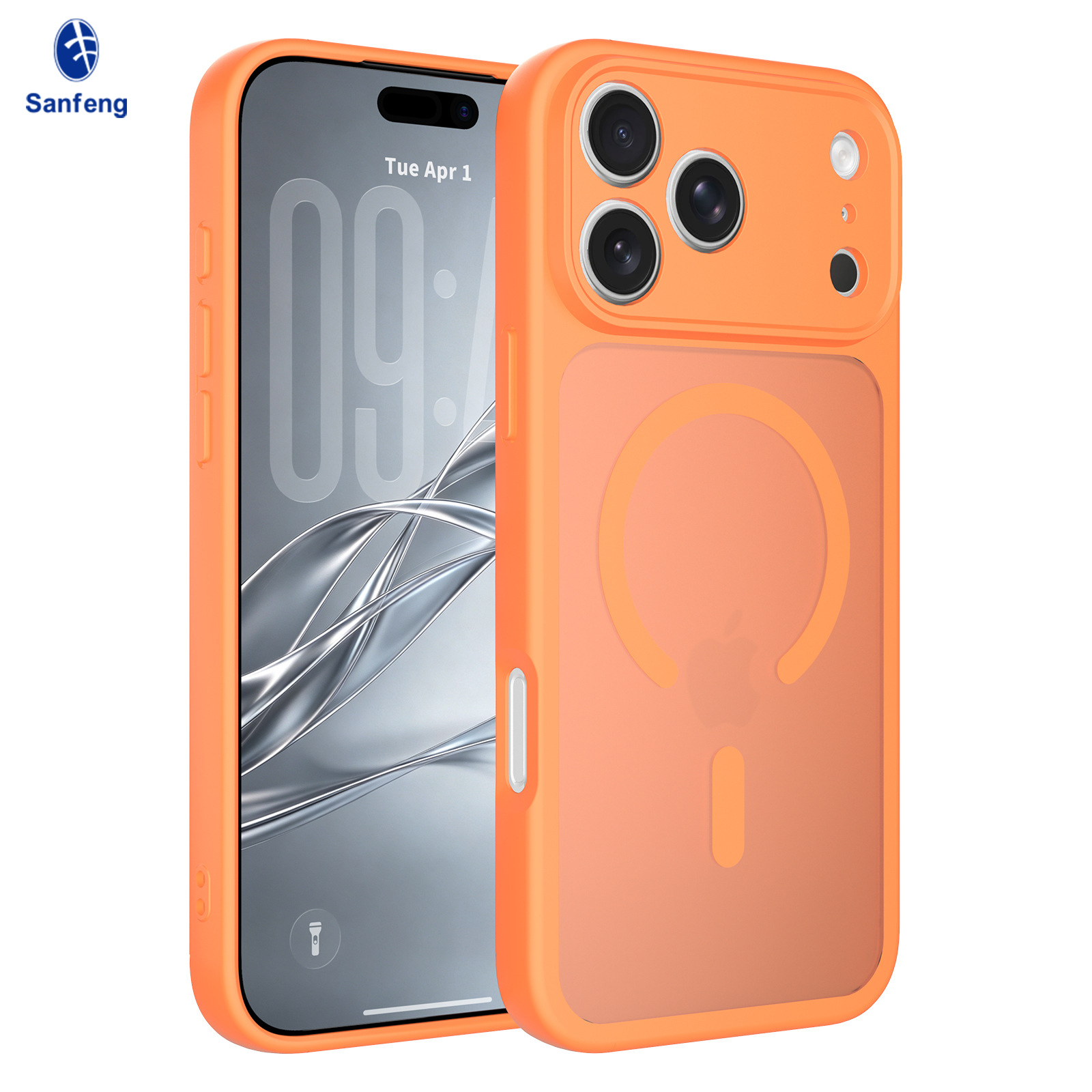 Cross - Border adecuado para iPhone 18promax carcasa de teléfono móvil, lente magnética sensible a la piel, paquete completo de protección Apple 17