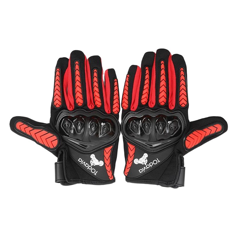 Motocicleta bicicleta guantes de montar suministros pantalla táctil carreras fuera de la carretera al aire libre Caballero completo dedo guantes de protección solar fábrica