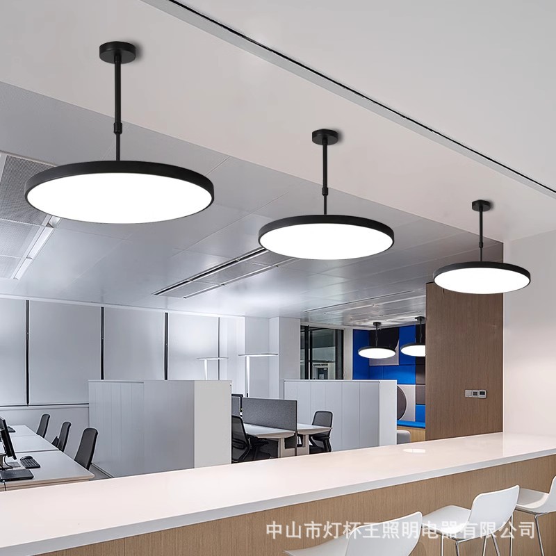 Led candelabro redondo restaurante super brillante barbería sala de ajedrez especial moderna simple tienda de jardín de infantes comercial