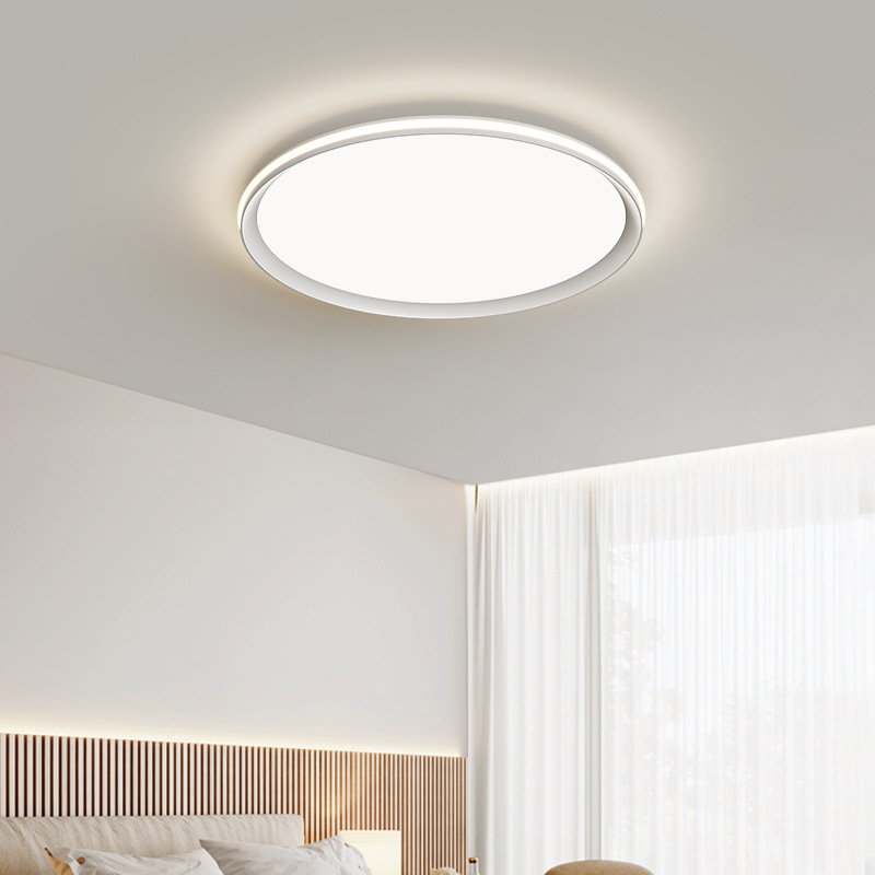 Lámpara de techo de sala de estar, lámpara de Guangdong Zhongshan, lámpara principal de guijarros de atmósfera simple moderna, nueva lámpara de nube 2025