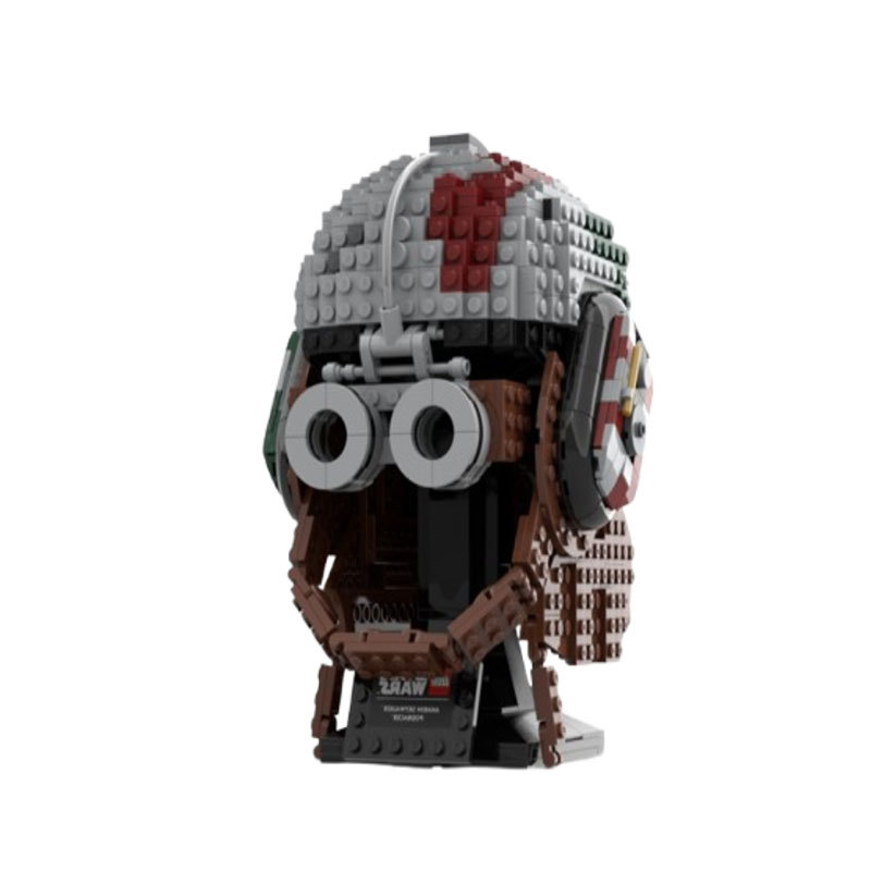 Creative Helmet Building Block Model For Construction Play_voghion.com