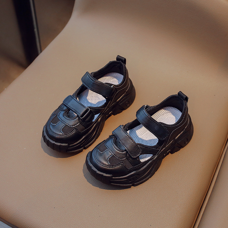 Sandales polyvalentes décontractées pour enfants, chaussures de sport ajourées et respirantes pour garçons et filles, version coréenne, printemps et automne_voghion.com